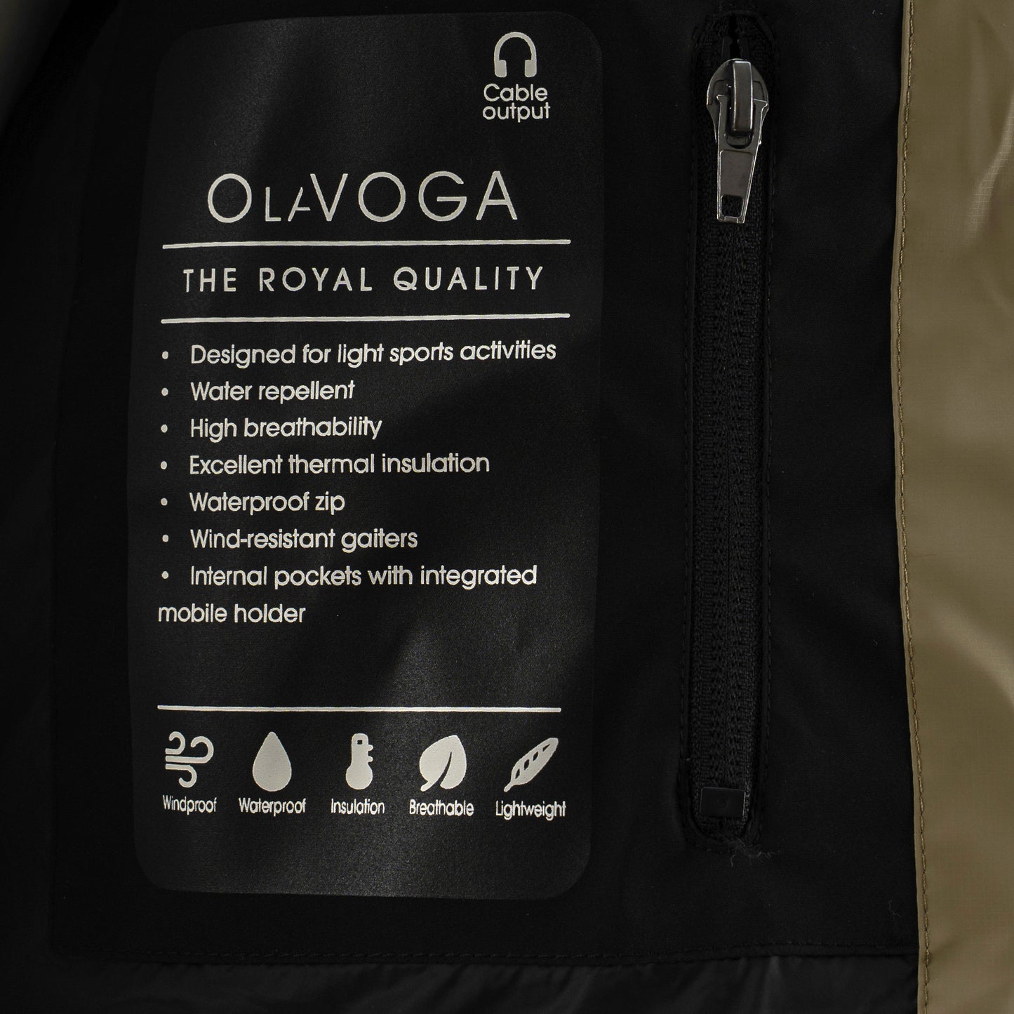 OLAVOGA Men’s Jacket Sparknoing 2025