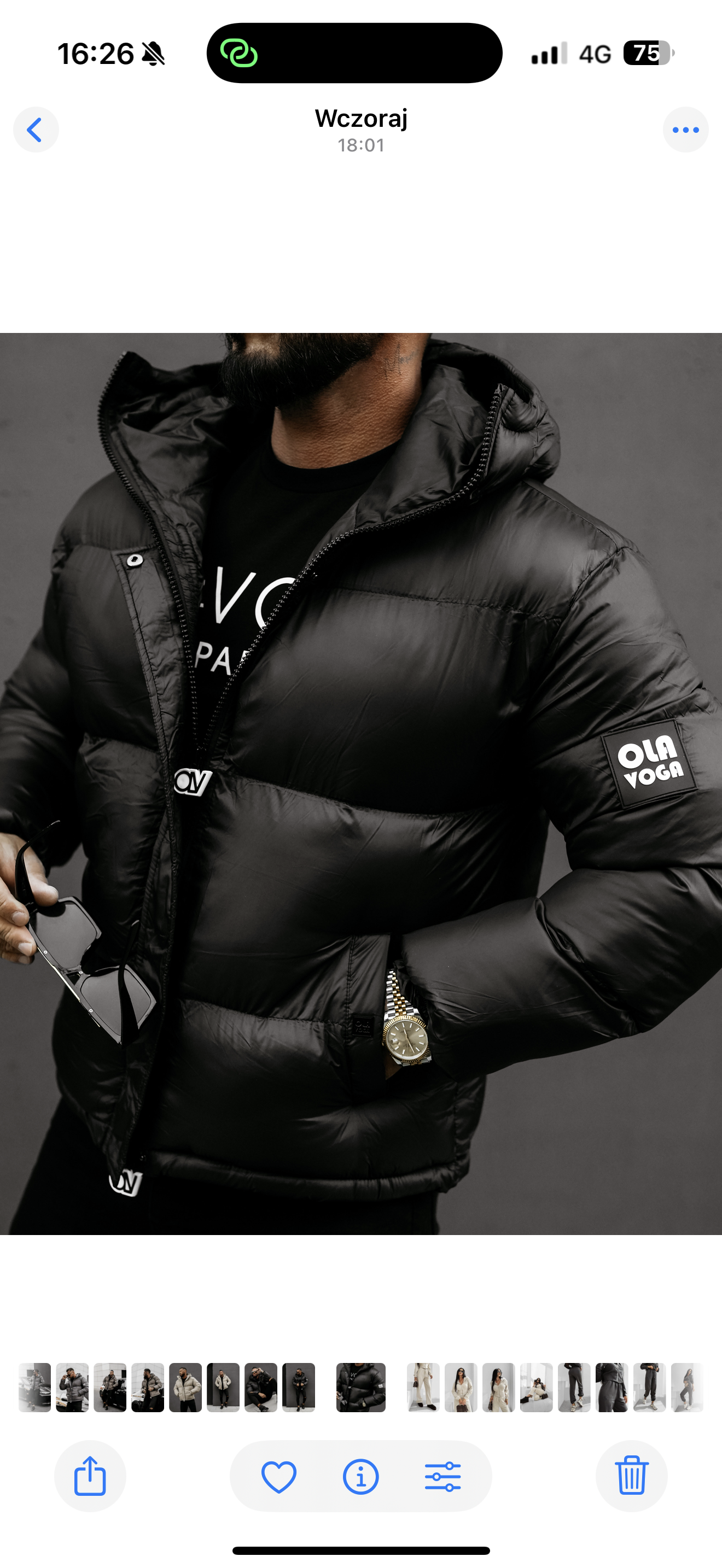 OLV MEN’S JACKET CASTE 2025