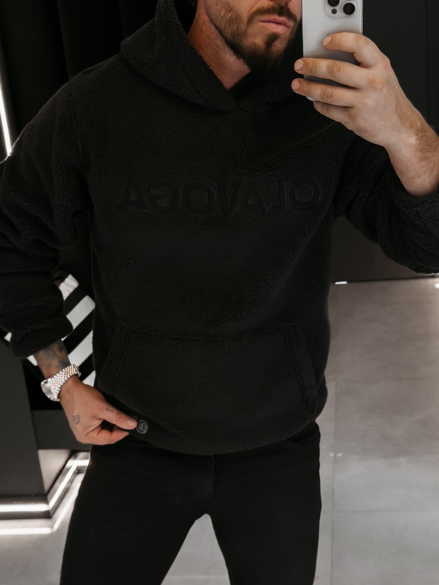 OLAVOGA MEN Bearhood 2026 hoodie