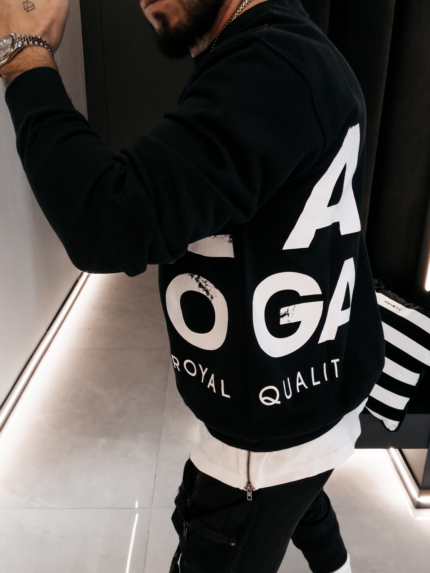 OLAVOGA MEN sweatshirt EFFECT 2026