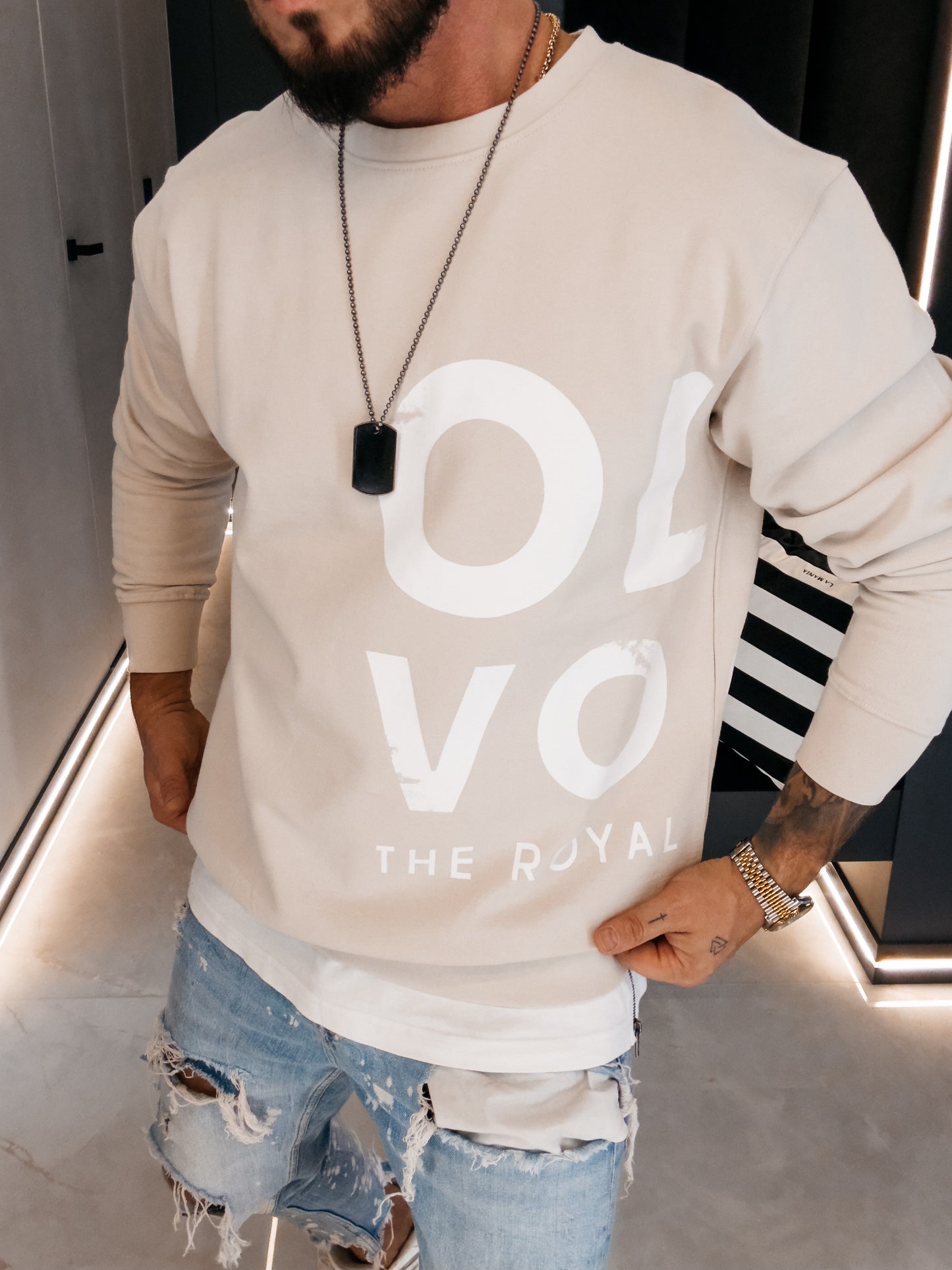 OLAVOGA MEN sweatshirt EFFECT 2026