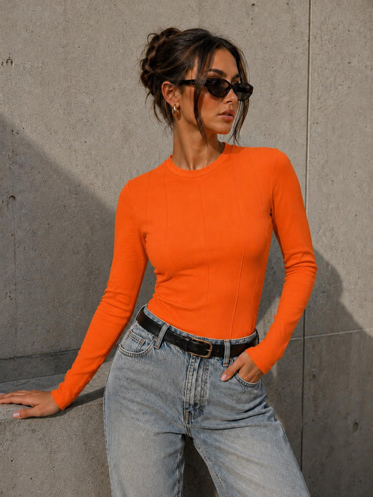BY ME Bluzka ORANGE