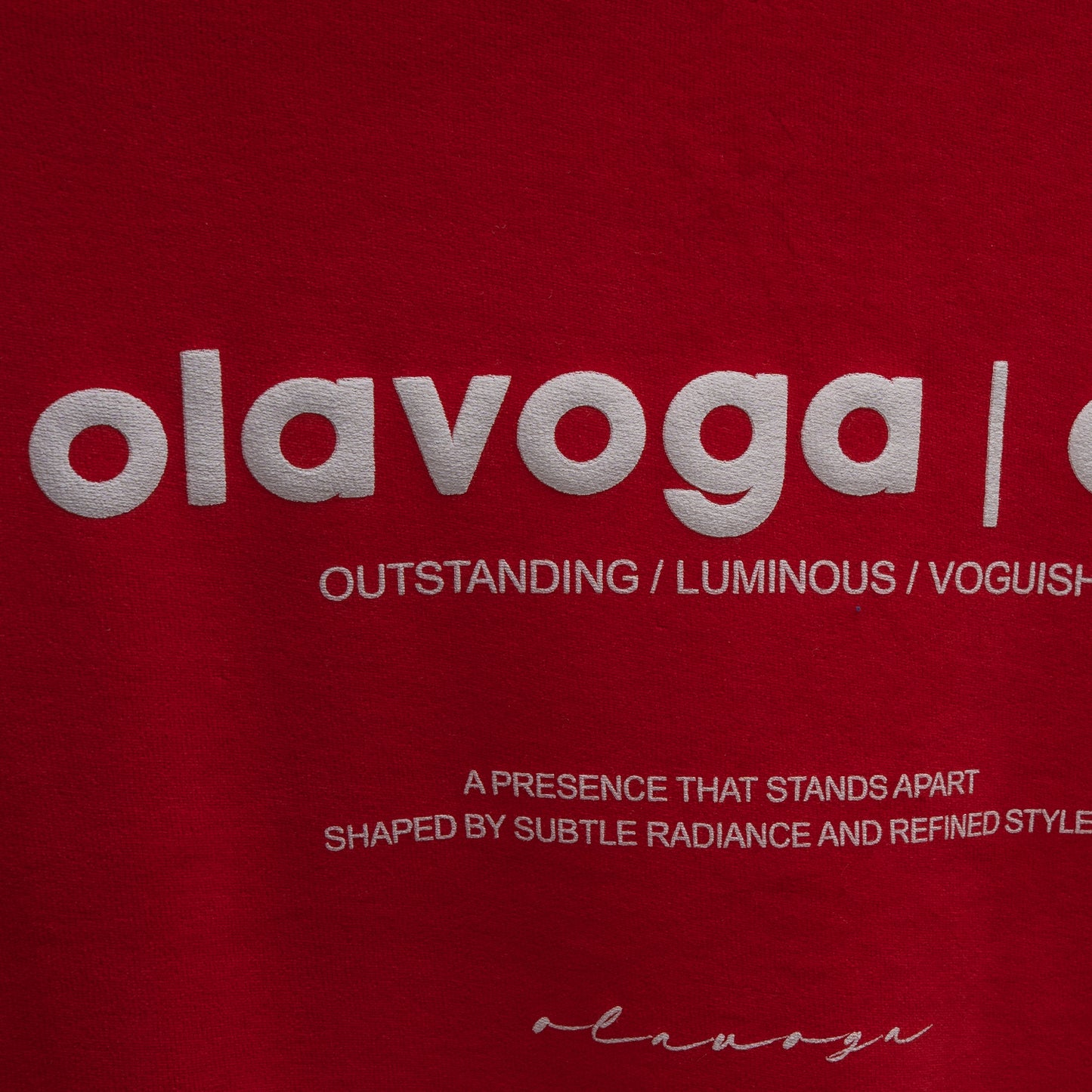 OLAVOGA Velvora 2026 sweatshirt