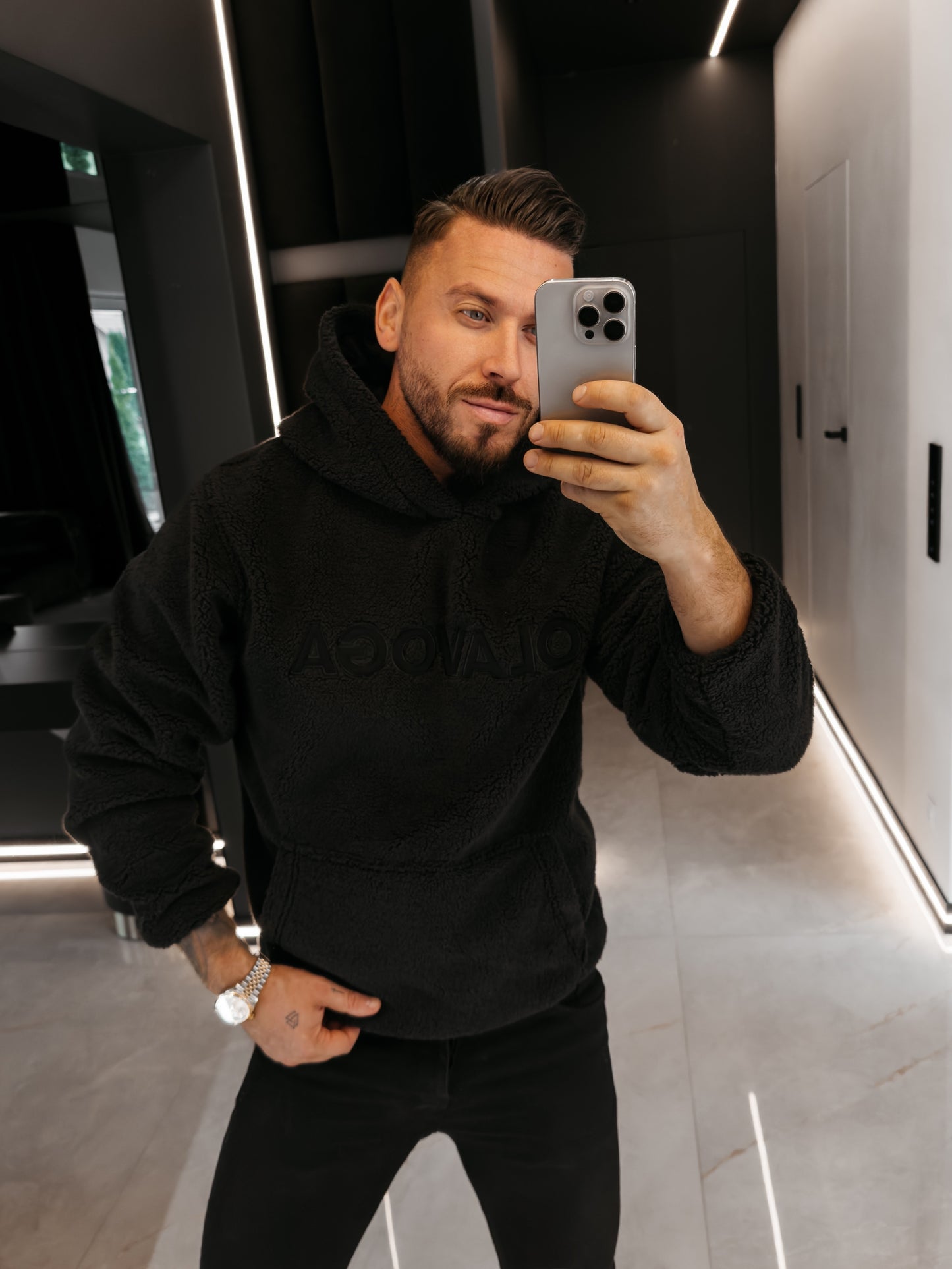 OLAVOGA MEN Bearhood 2026 hoodie