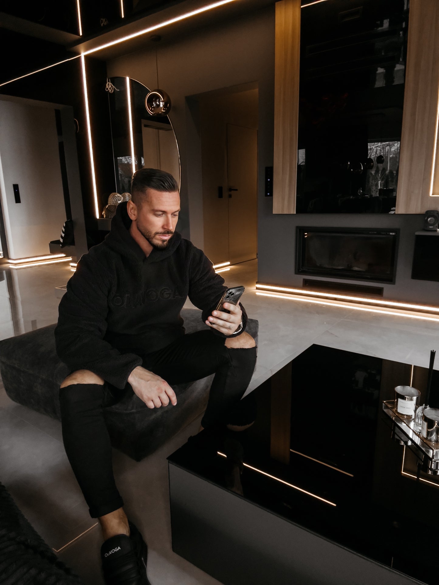 OLAVOGA MEN Bearhood 2026 hoodie